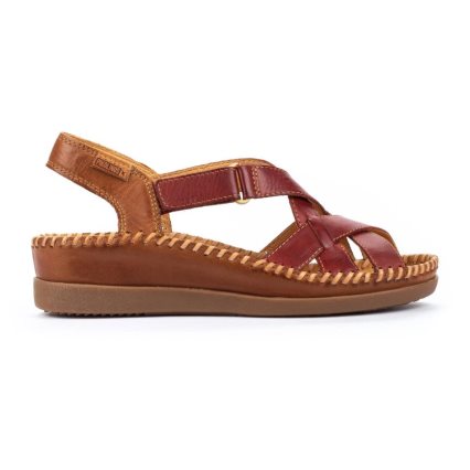 Women's Pikolinos CADAQUES Sandals Brown | NZ O8593Q1